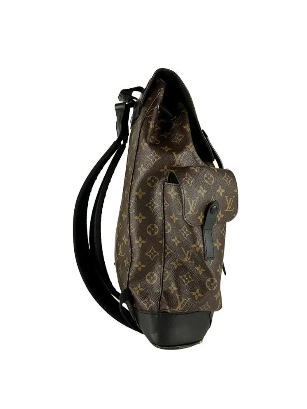Louis Vuitton Backpack Monogram Macassar Christopher MM